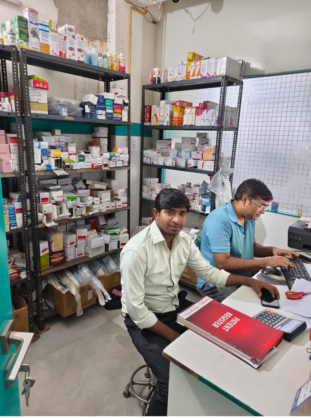 Hospital Registration Counter